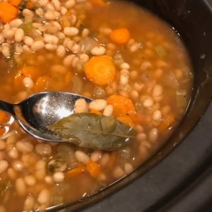 Slow Cooker Navy Bean Soup