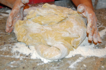 Dough with Flour