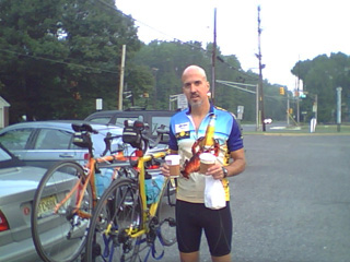 Chris at the Bagel Store