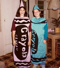 Kim and Joanna Crayons