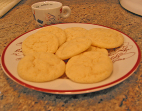 Lemony Semolina Cookies