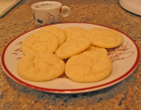 Lemony Semolina Cookies
