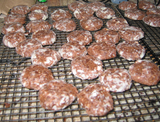 bittersweet chocolate hazelnut cookies