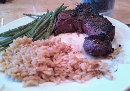 Chile-Spiced Tenderloin Steaks