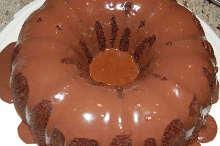 Chocolate Glazed Bundt Cake