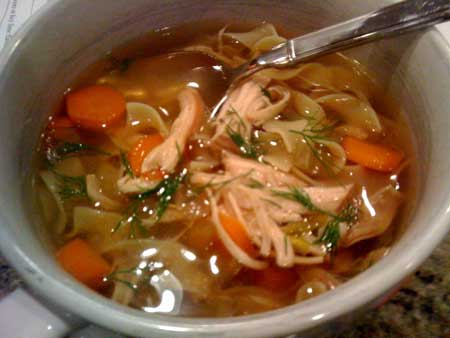 classic chicken noodle soup