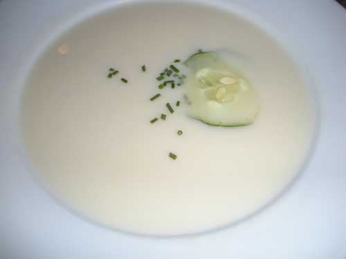 Cucumber-Buttermilk Vichyssoise