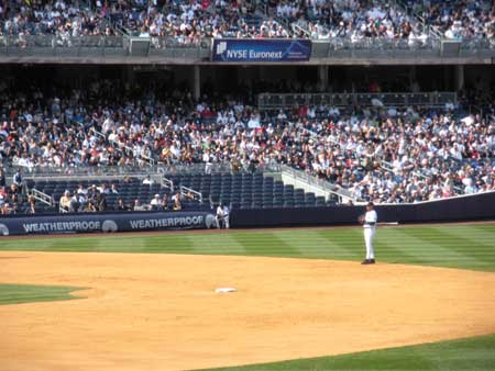 Empty Seats at Yankee Stadium