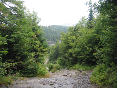 Our first view of Sterling Pond