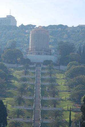 Baha'i Garden from Bottom