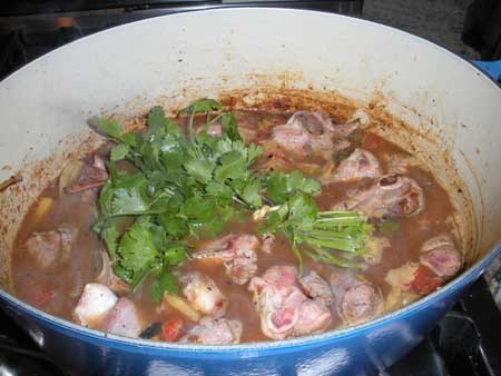 Goat Tagine Before it Went into the Oven