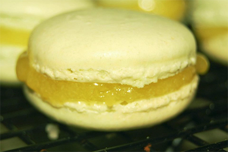 Key Lime Macaron