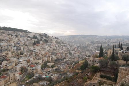view from city of david