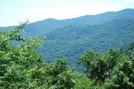 View From Taylor Lodge atop Nebraska Notch