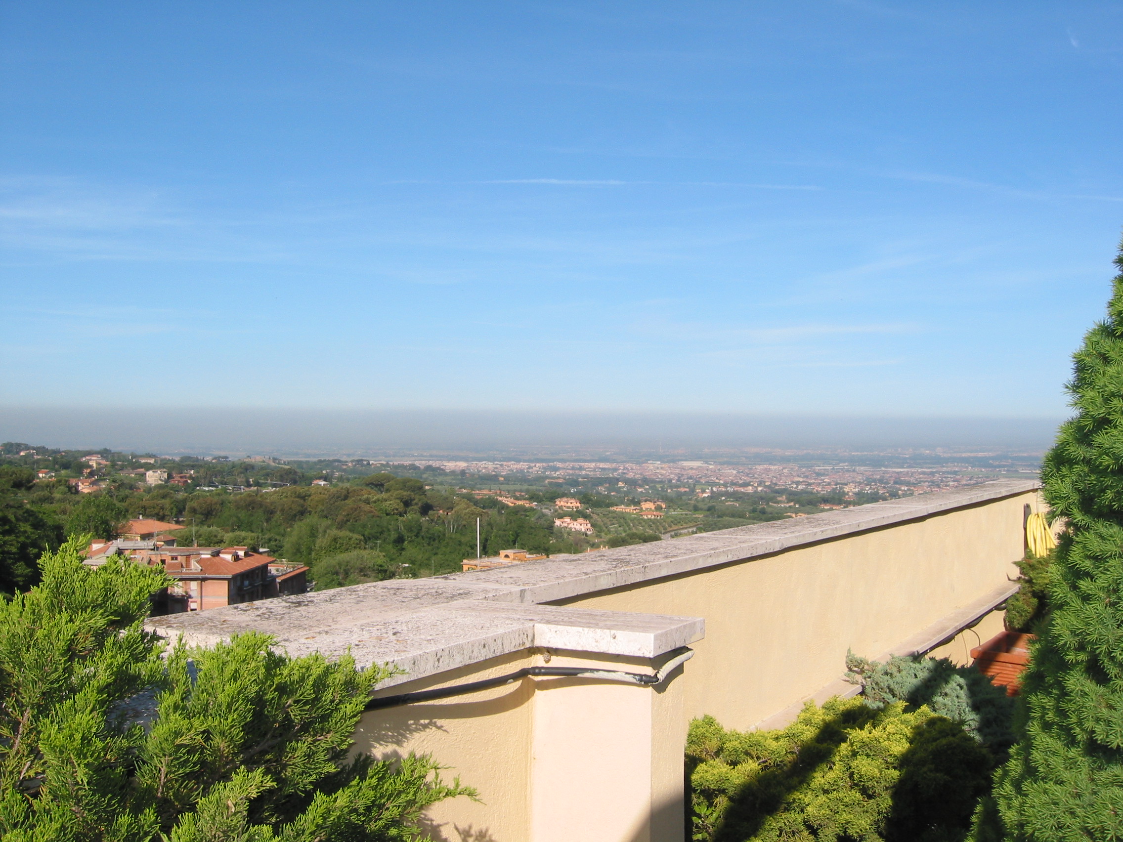 View from Balcony - Frascati