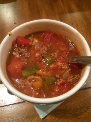 Stuffed Pepper Soup