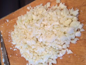 Chopped Cauliflower