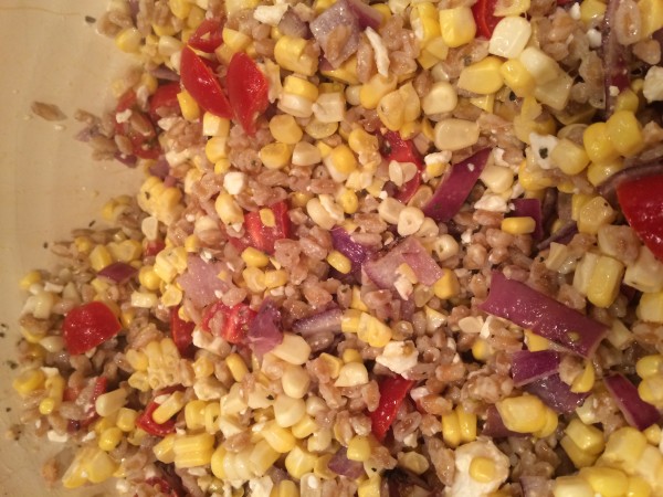 Farro, Corn Salad