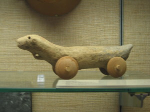 Ancient Pull Toy at Israel Museum