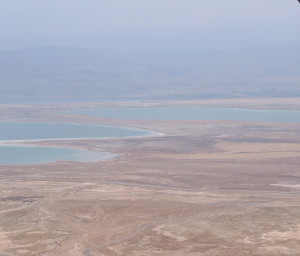 Dead Sea from Masada