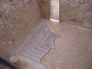 Mosaic Floor in Masada
