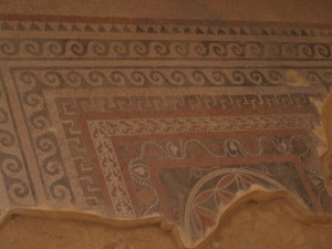 Mosaic Floor in Masada