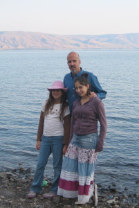 Chris and the Girls at the Galilee