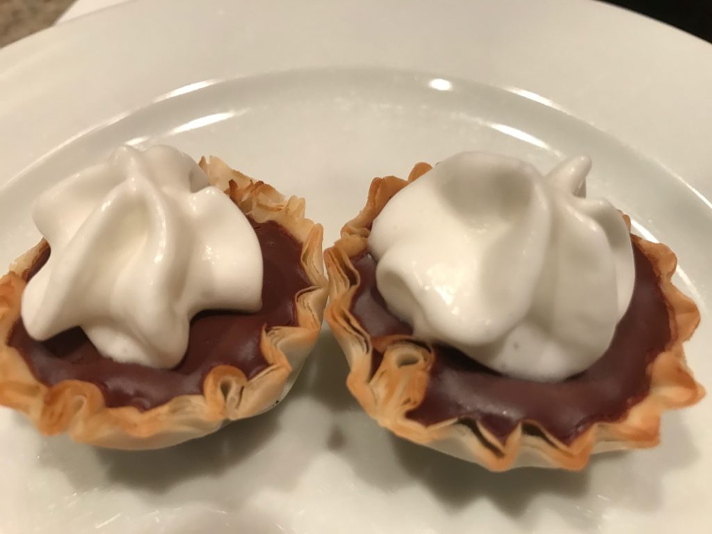 Dark Chocolate Sea Salt Tartlets