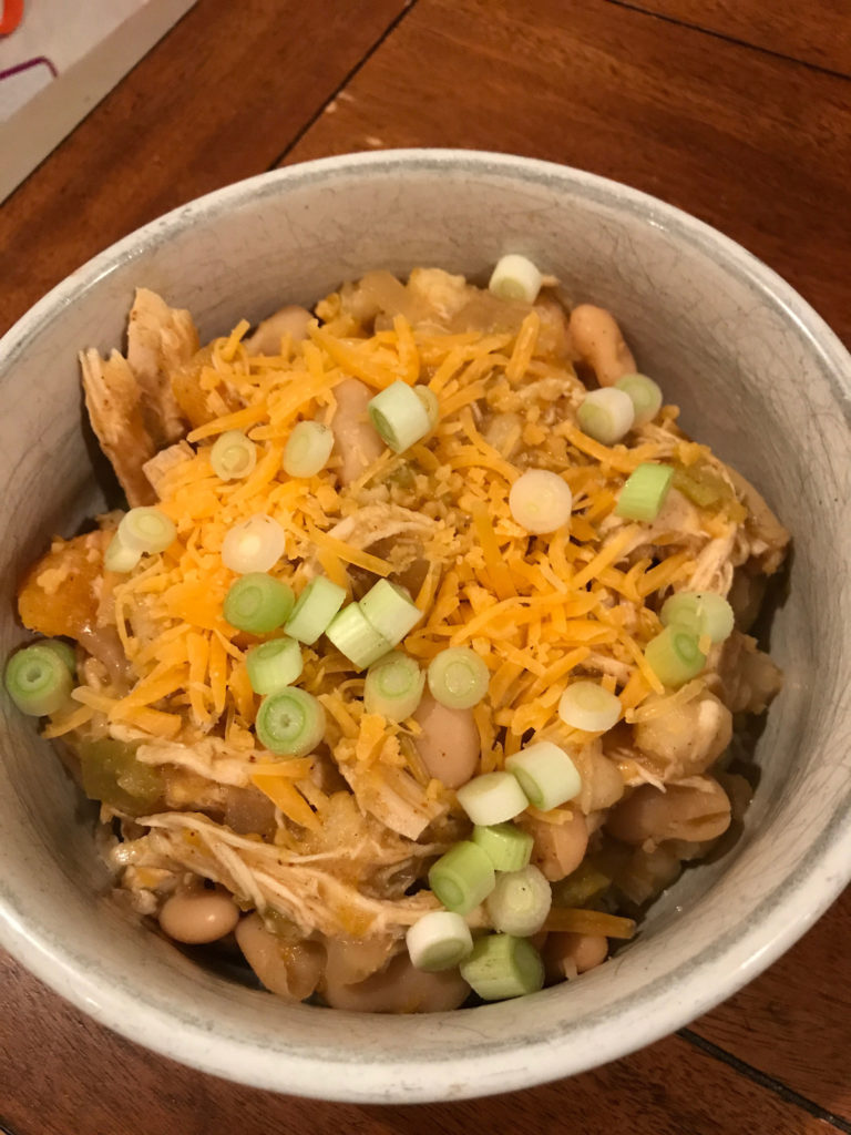 Slow Cooker Chicken Chili