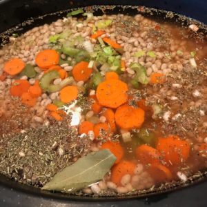 Slow Cooker Navy Bean Soup