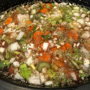 Slow Cooker Navy Bean Soup