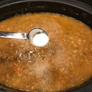 Slow Cooker Navy Bean Soup