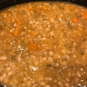 Slow Cooker Navy Bean Soup