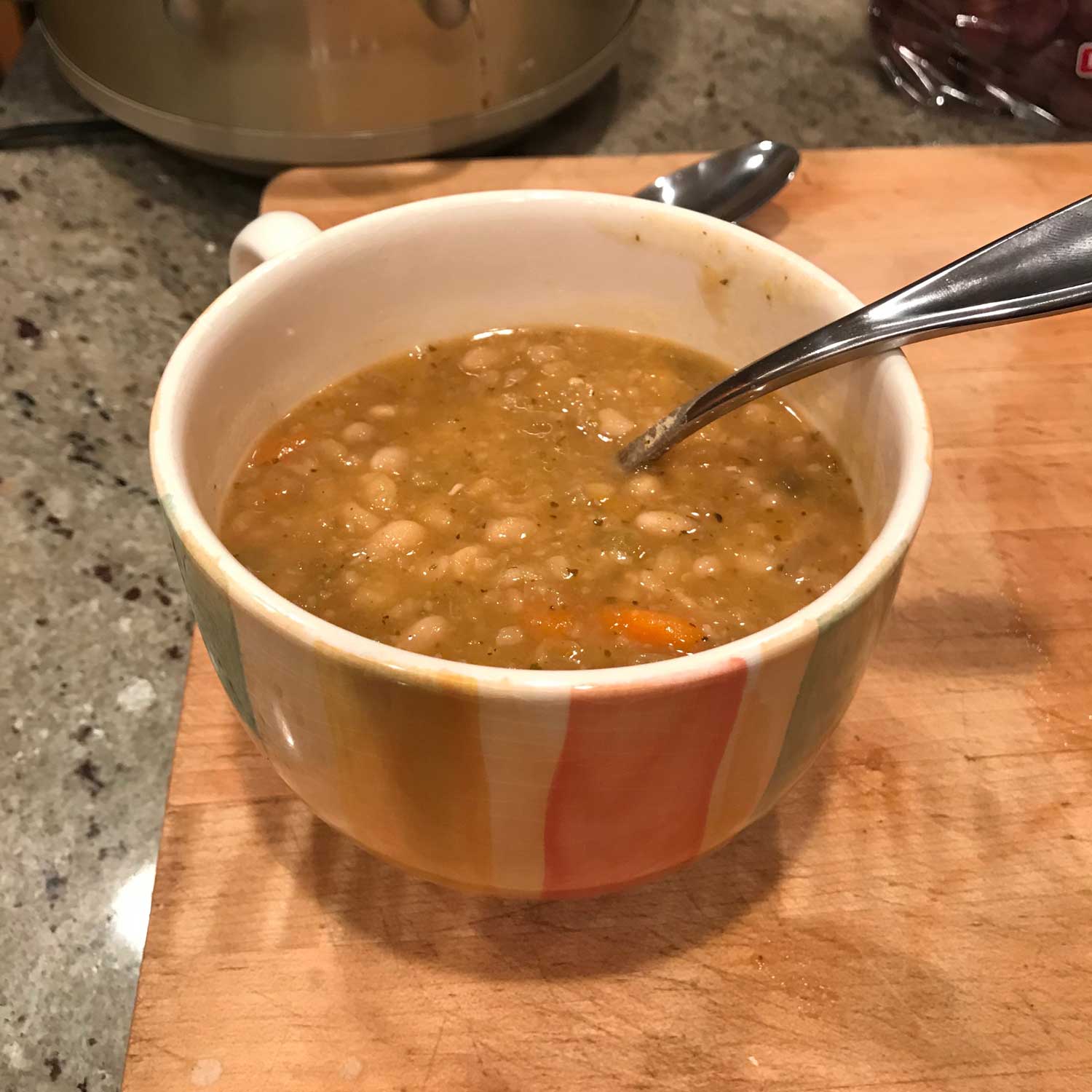 Slow Cooker Navy Bean Soup