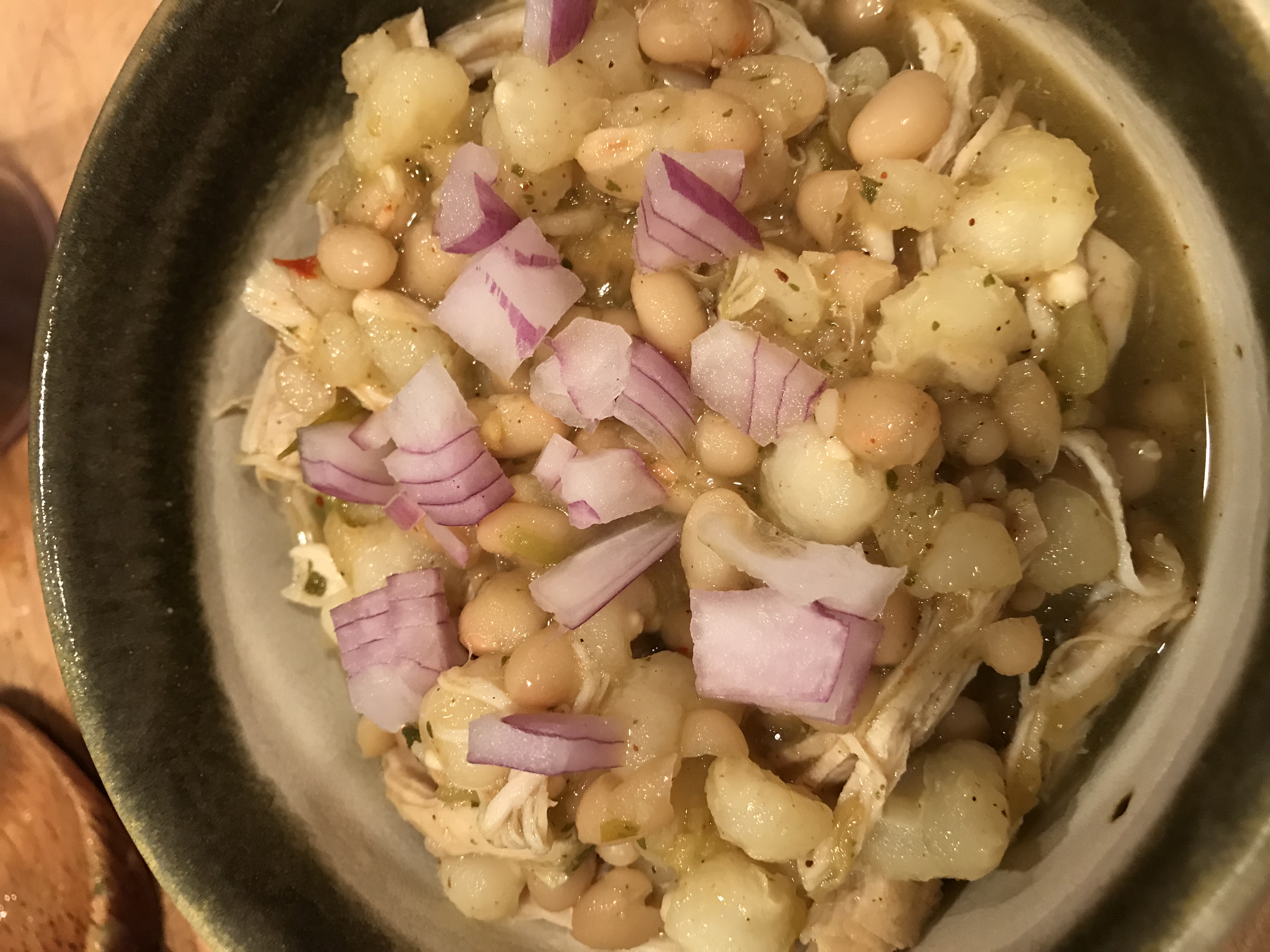 Instant Pot White Chicken Chili - The Skinnyish Dish